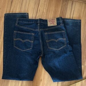 Men's Cowboy Honor  Relaxed Fit Denim in Deep Blue 32x34